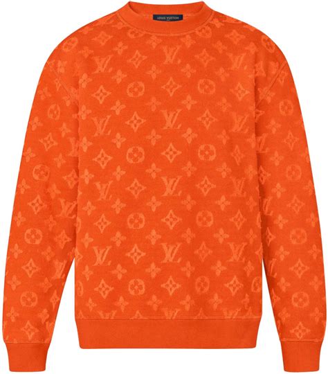 orange louis vuitton hoodie